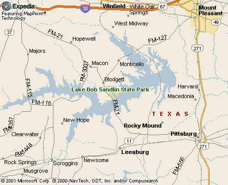 Lake Bob Sandlin Fishing Map Lakes Of Texas Real Estate, Texas Lake Homes And Waterfront Property